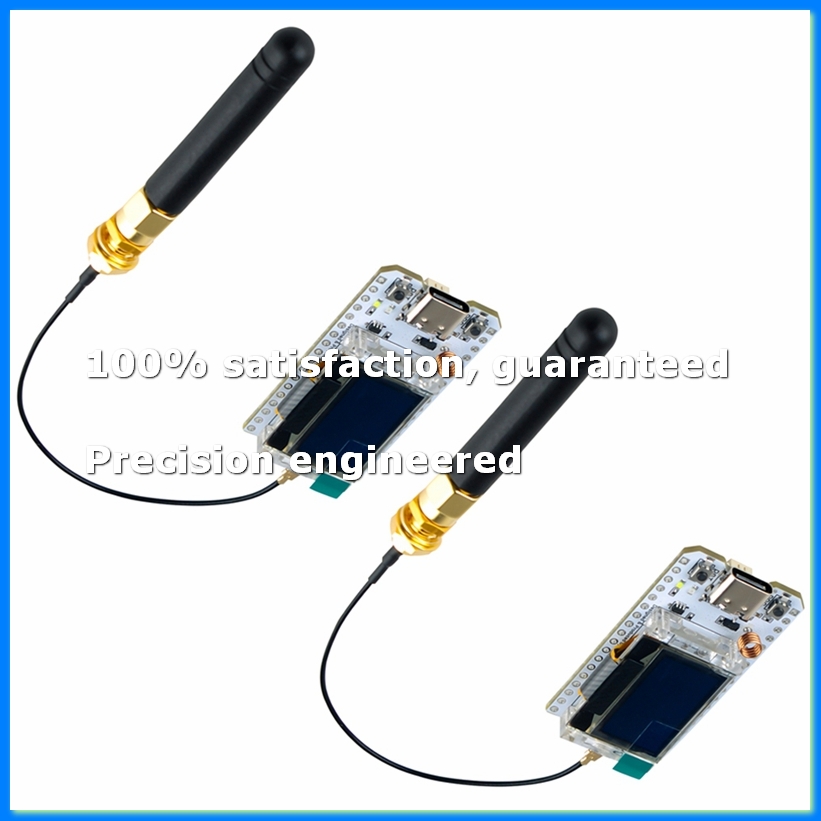 Oled Display Module - 2 Sets LoRa Development Board LoRa32