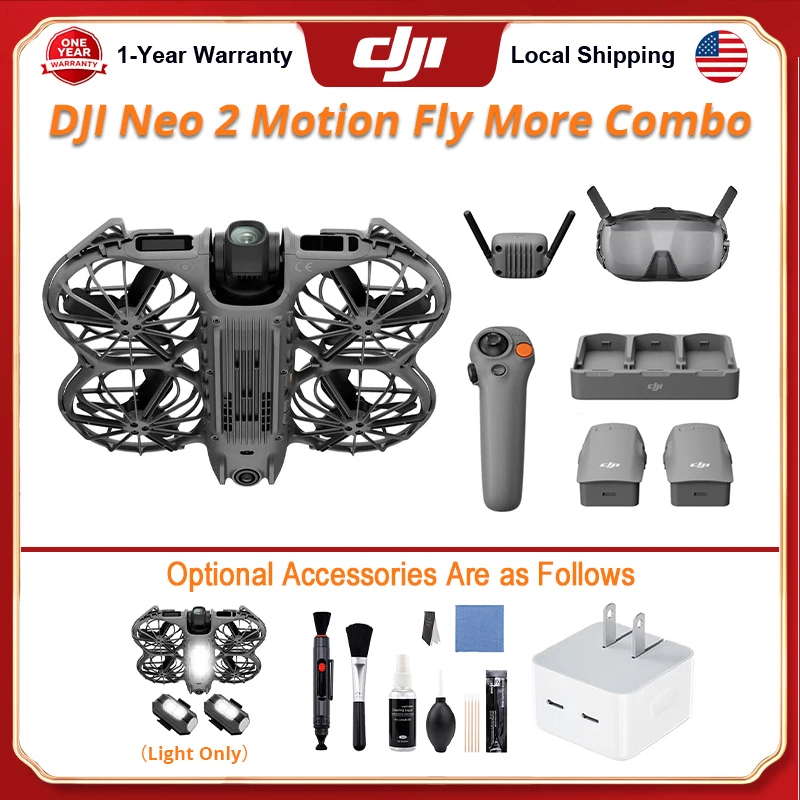 Diy Drone Electronics - DJI Neo 2 Motion Fly More