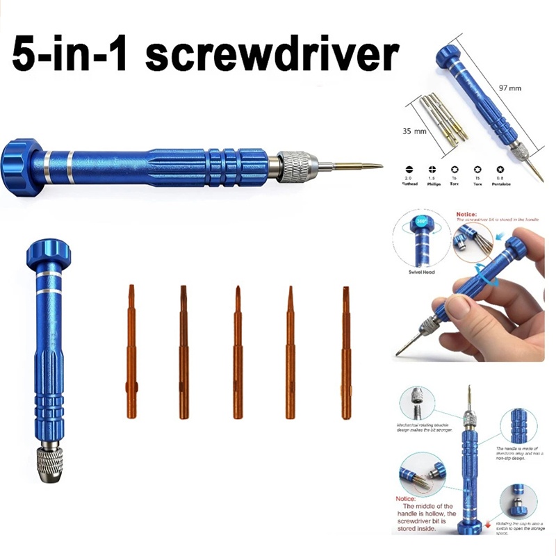 Diy Electronics Repair Kit - 5 In 1 Mobile Phone Repair