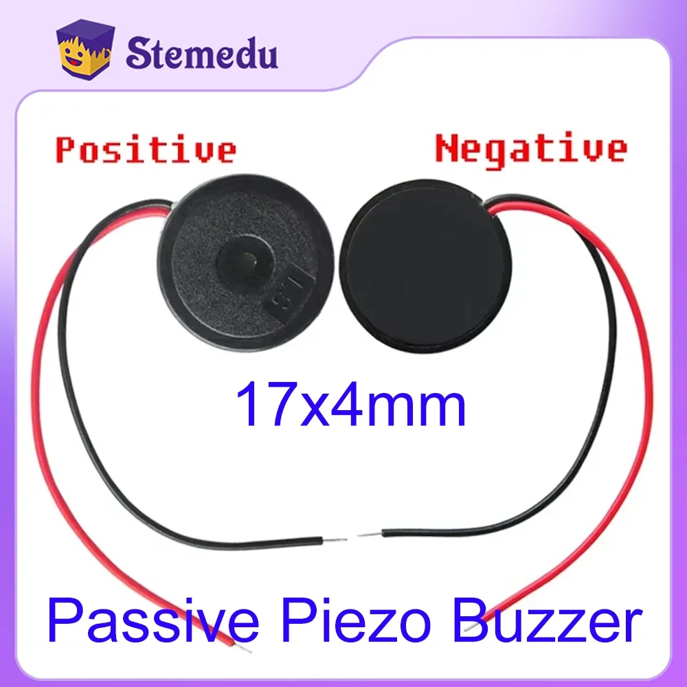 Diy Electronics For Kids - 1710 Passive Piezo Buzzer Electronic Sounder