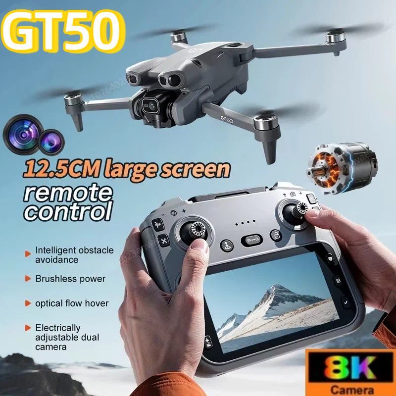 Diy Drone Electronics - GT50 RC Drone 8K HD Aerial