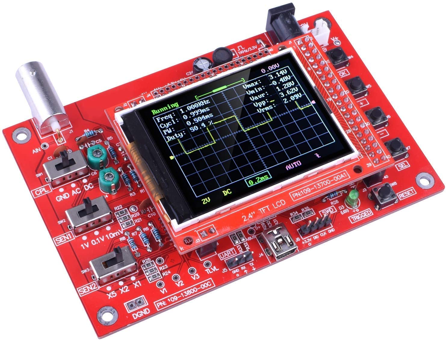 Diy Electronics For Kids - DSO138 Digital Oscilloscope DIY Kit 2.4inch