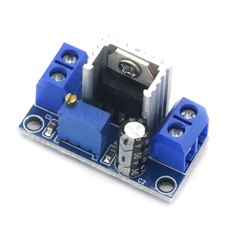 Lm317 Voltage Regulator - LM317 DC-DC Converter Step Down Circuit