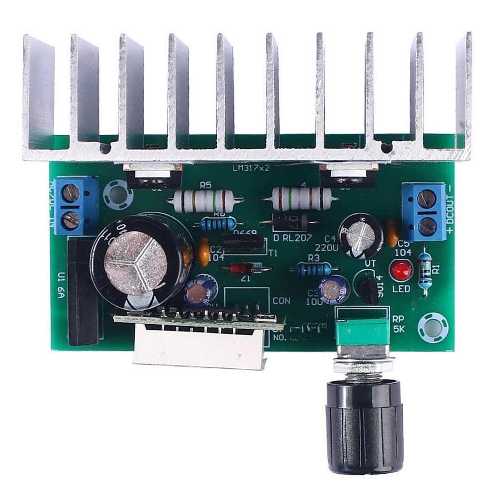 Dual LM317 Parallel Adjustable - đánh giá và giá Lm317 Voltage Regulator