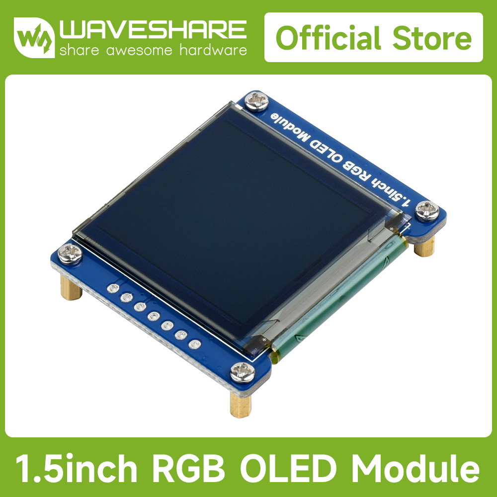 Waveshare1.5inch RGB OLED disp - đánh giá và giá Oled Display Module