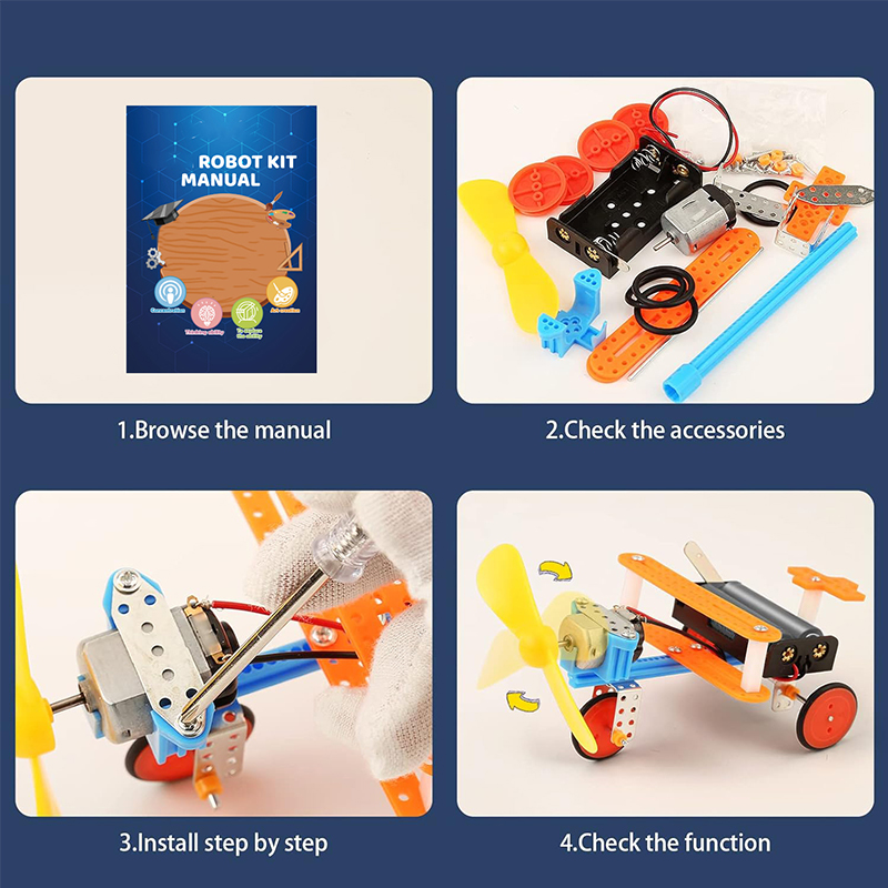 6 Set Robotics Kit Science Exp - đánh giá và giá Diy Electronics For Kids