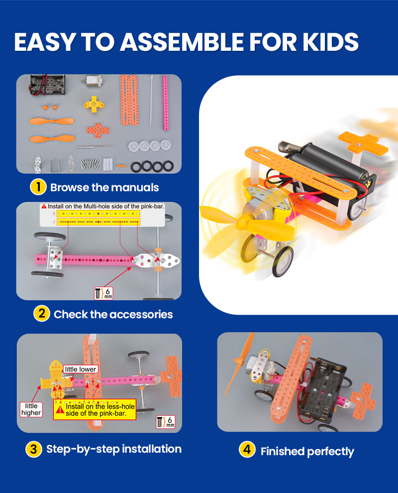 6 Set Robotics Kit Science Exp - đánh giá và giá Diy Electronics For Kids