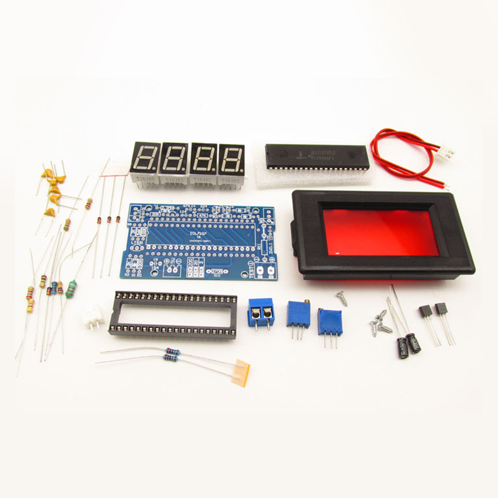 ICL7107 Voltmeter DIY Kit Part - đánh giá và giá Diy Electronics For Kids