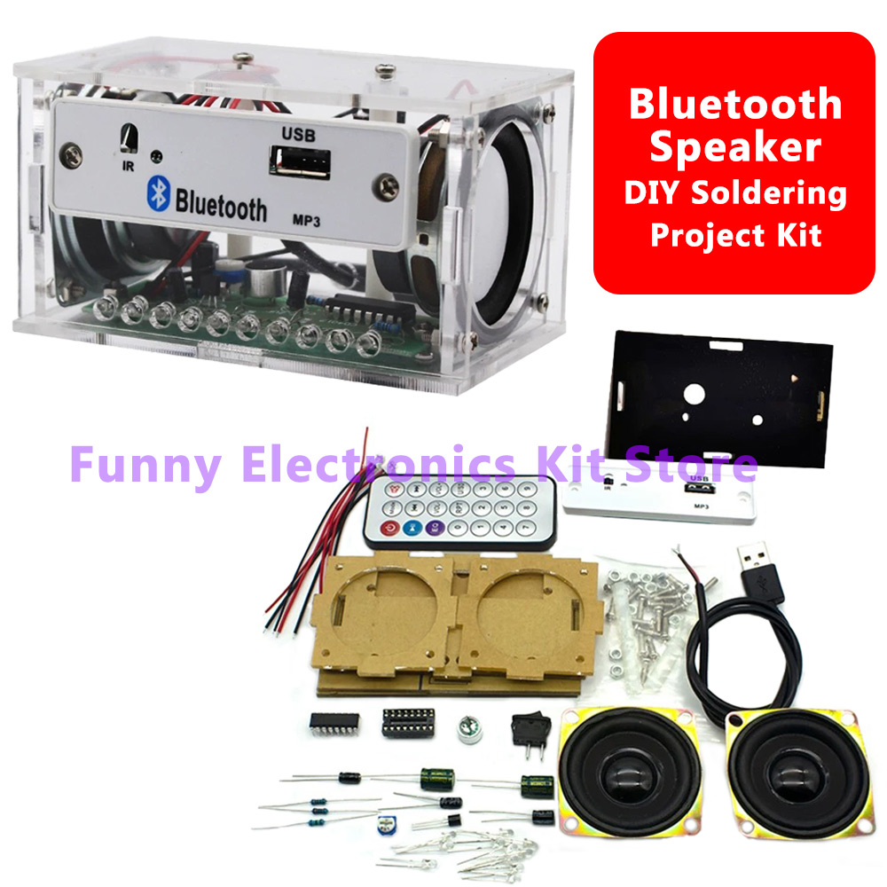 DIY White Stereo Bluetooth Spe - đánh giá và giá Diy Electronics For Kids