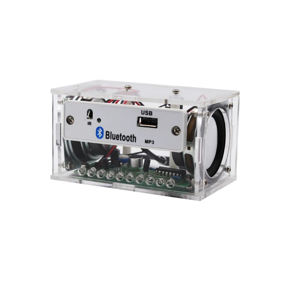 DIY White Stereo Bluetooth Spe - đánh giá và giá Diy Electronics For Kids