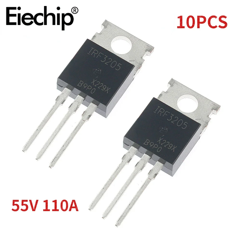 10PCS IRF3205 Transistor IRF32 - đánh giá và giá Mosfet Transistor Set