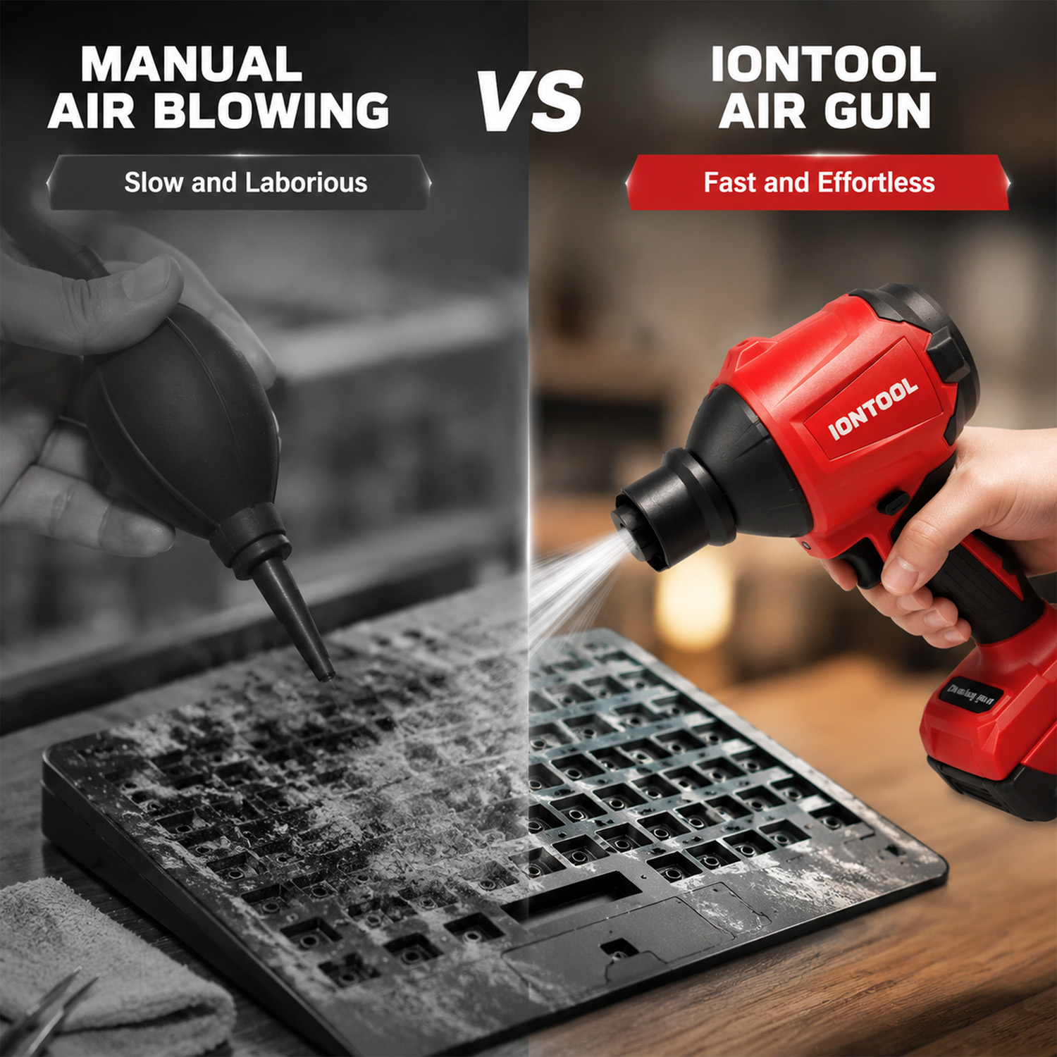 IONTOOL Red Electric Air Gun 2 - đánh giá và giá R/Diy Electronics