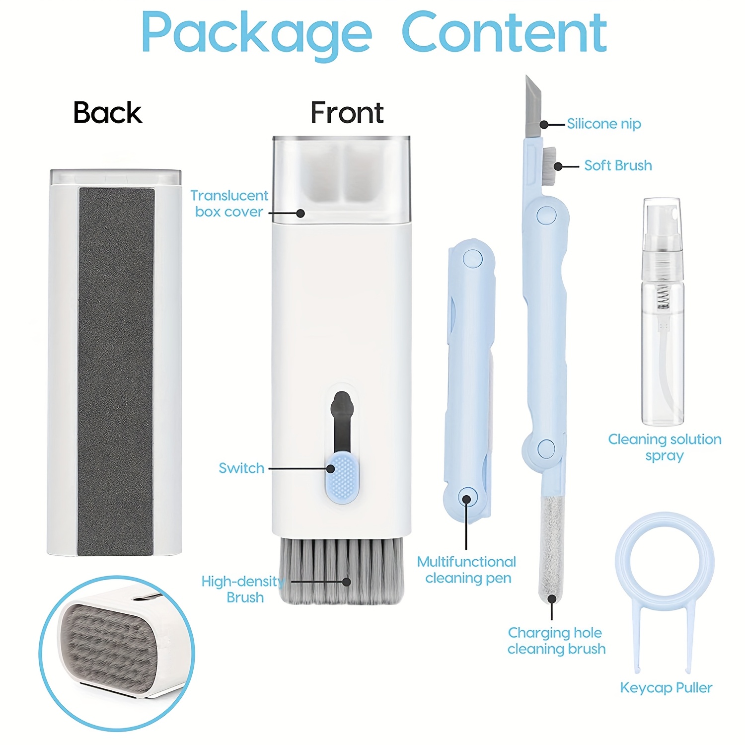7-in-1 Electronic Cleaning Kit - đánh giá và giá Diy Electronics Workshop