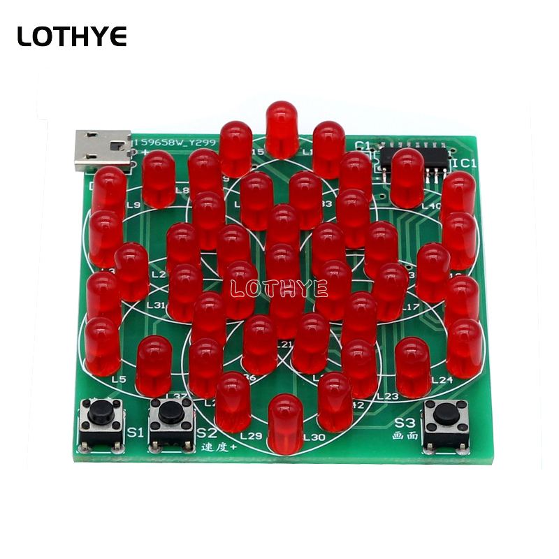 43 LED Multi Style Pattern Ele - đánh giá và giá Diy Electronics Repair Kit