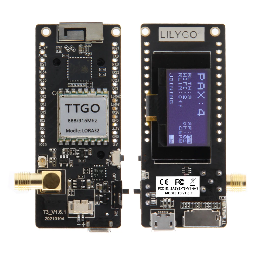 LILYGO® TTGO LoRa32 V2.1_1.6 V - đánh giá và giá Sd Card Module Spi