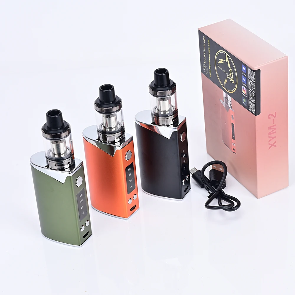 Wolfcoolvape 80W E-Cigarette S - đánh giá và giá Diy Vape Electronics