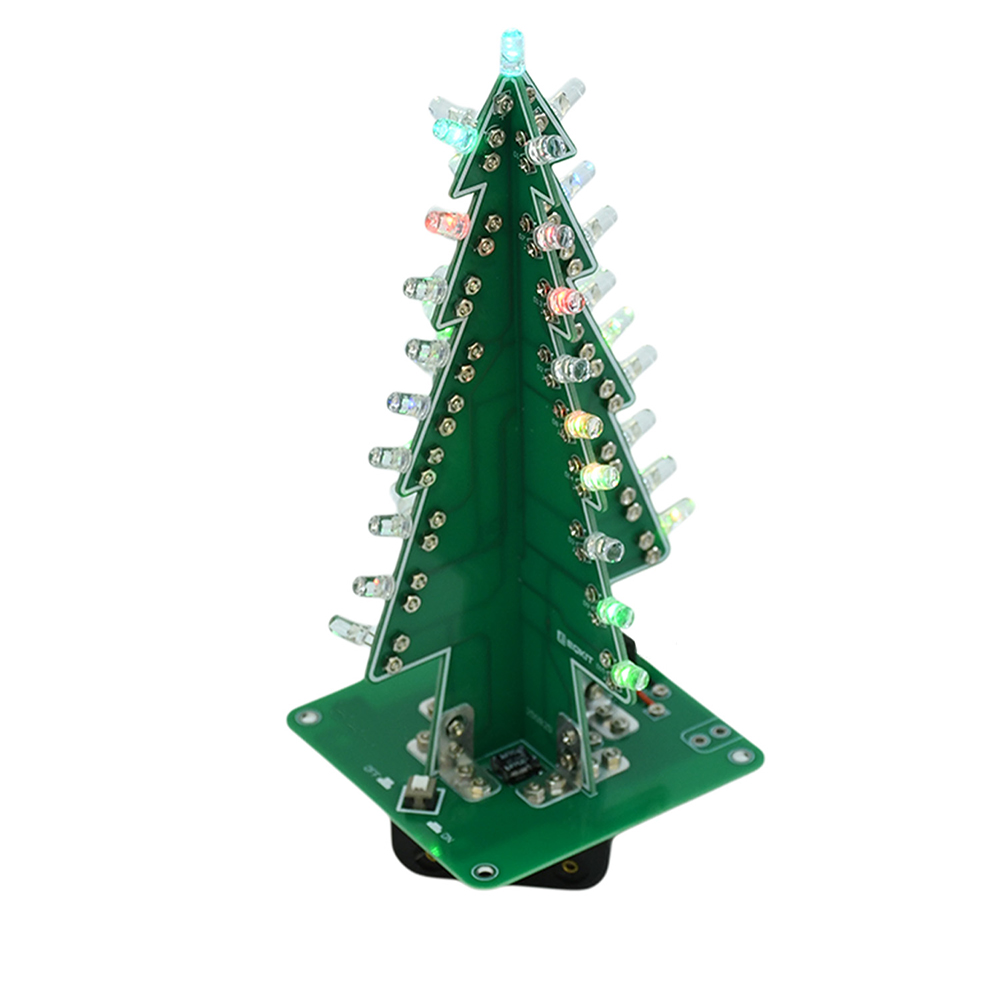 DIY 3D Christmas Tree Solderin - đánh giá và giá Diy Electronics For Kids