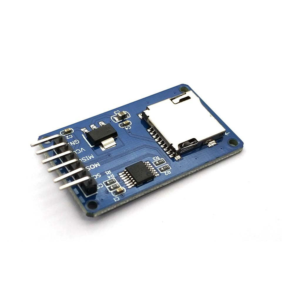 Micro SD card module / Mini TF - đánh giá và giá Sd Card Module Spi