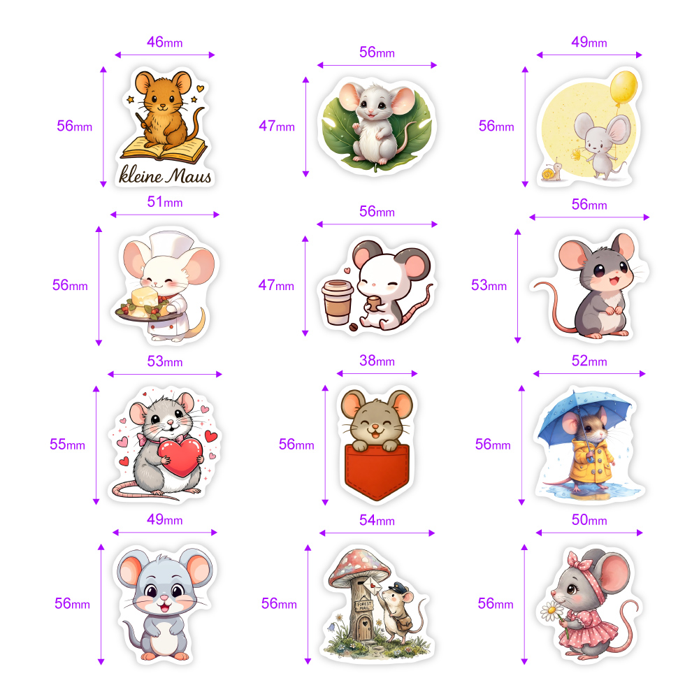 Cute Kawaii Cartoon Mouse Stic - đánh giá và giá Diy Mouse Electronics