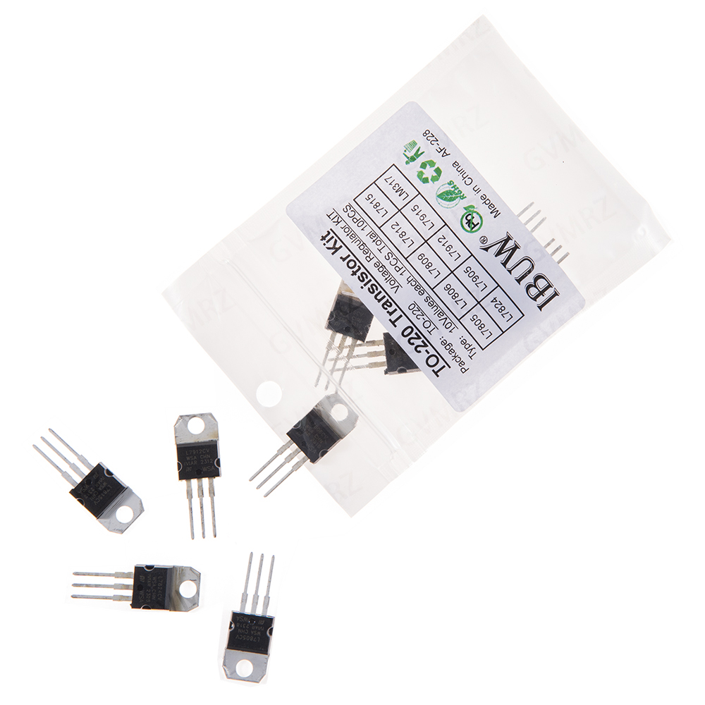 10PCS 10Values L7805 TO-220 Tr - đánh giá và giá Lm317 Voltage Regulator