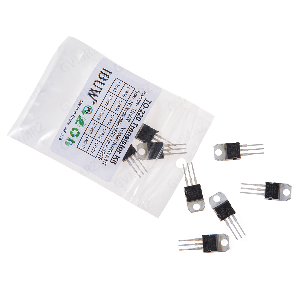 10PCS 10Values L7805 TO-220 Tr - đánh giá và giá Lm317 Voltage Regulator