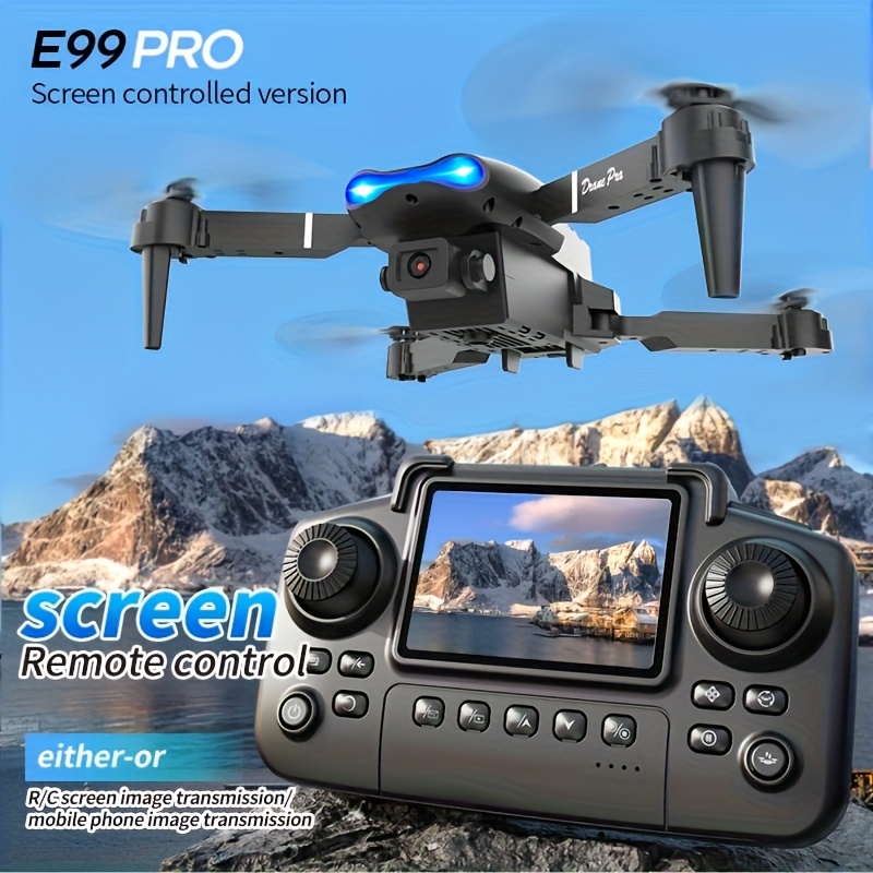 E99 PRO MAX Foldable Drone wit - đánh giá và giá Diy Drone Electronics