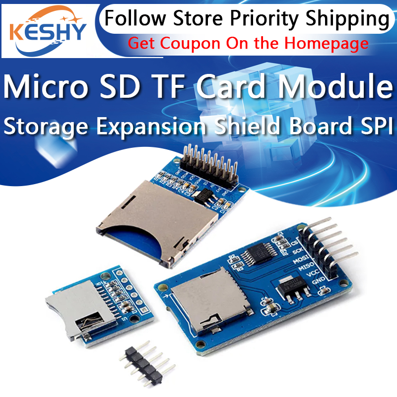 Micro SD Storage Expansion Boa - đánh giá và giá Sd Card Module Spi