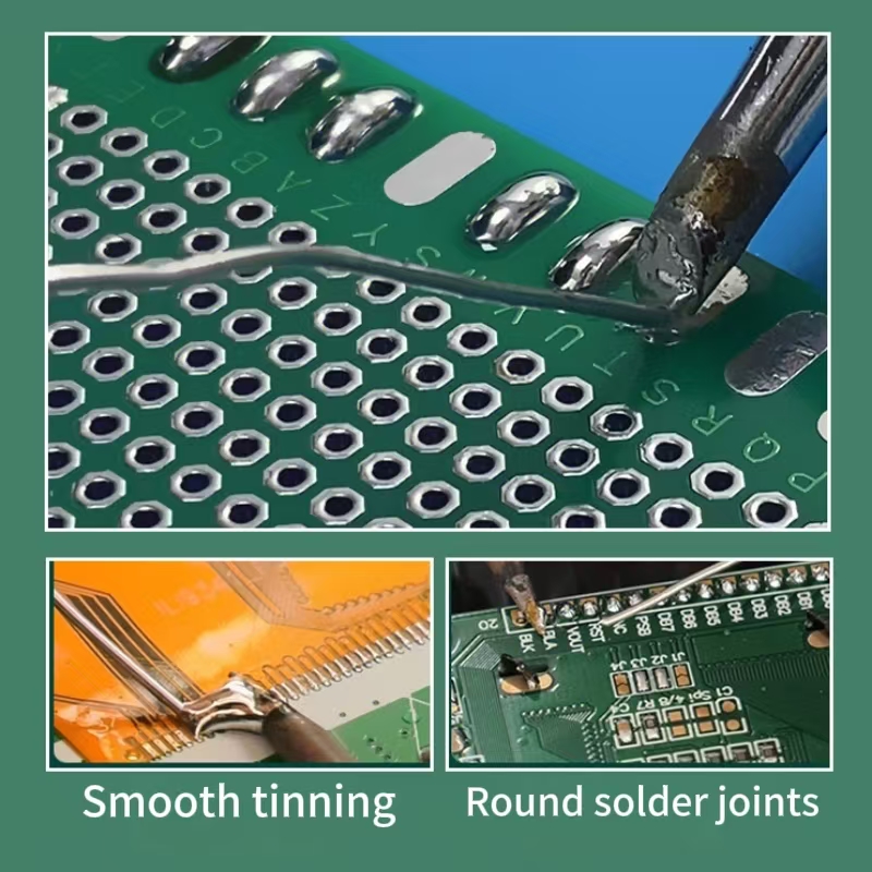 63/37 CF‑10 Rosin Core Solder  - đánh giá và giá Diy Electronics Flux