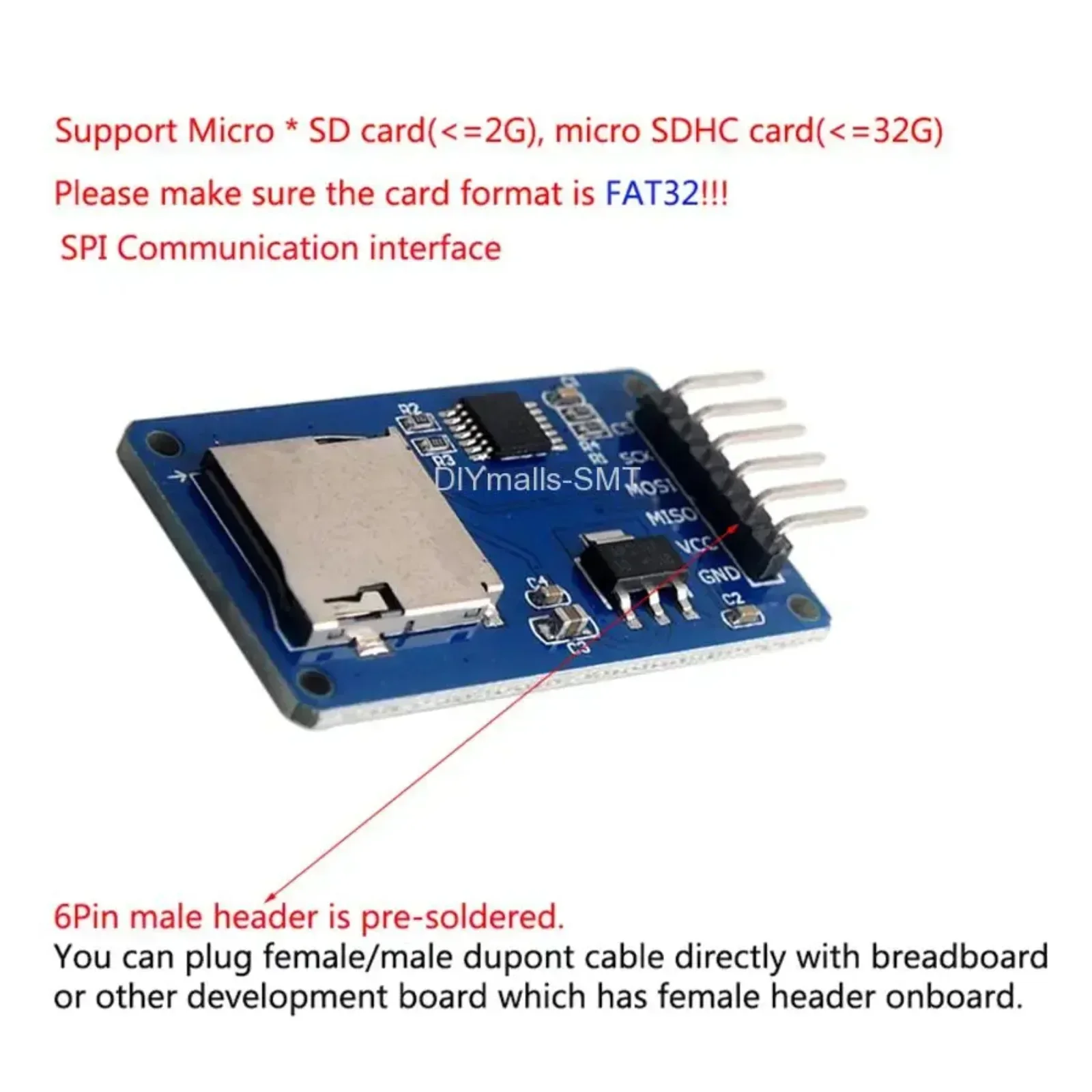 5PCS Micro SD Card Module With - đánh giá và giá Sd Card Module Spi