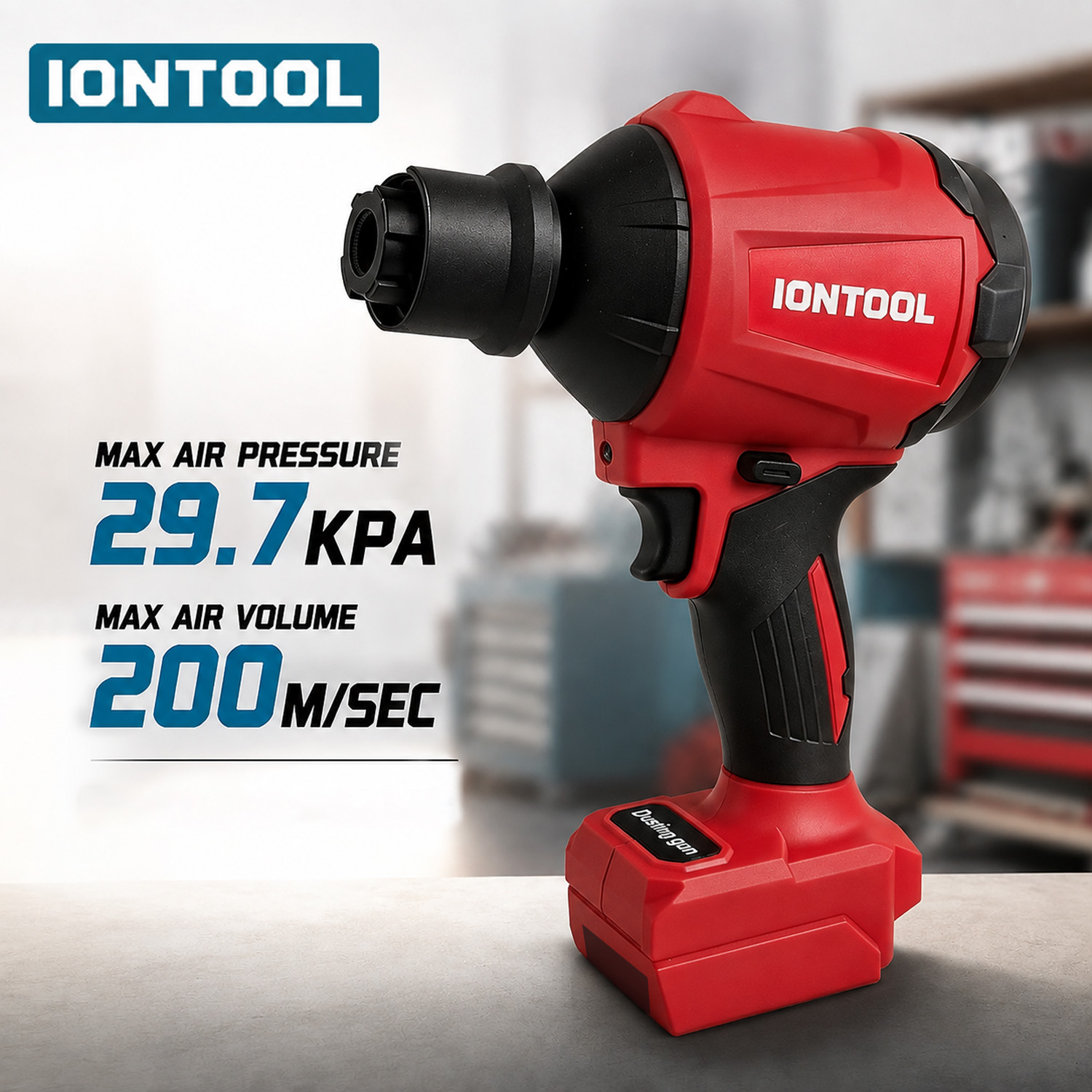IONTOOL Red Electric Air Gun 2 - đánh giá và giá R/Diy Electronics