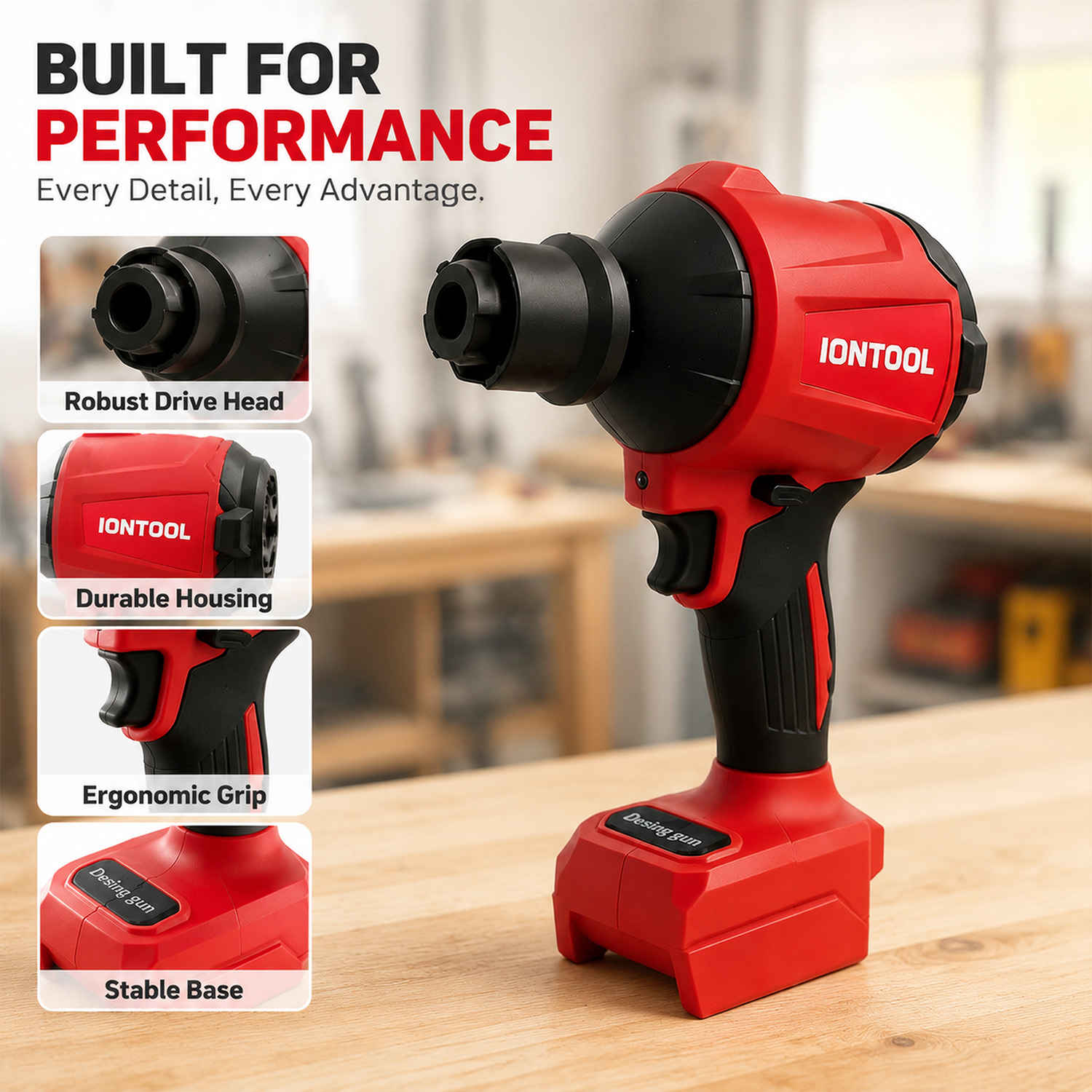 IONTOOL Red Electric Air Gun 2 - đánh giá và giá R/Diy Electronics