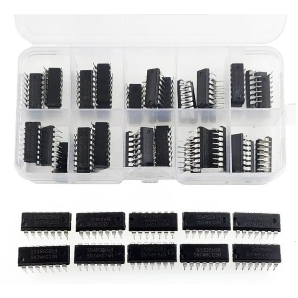 DT75BG 74HC Series IC Assortme - đánh giá và giá Diy Electronics Workshop