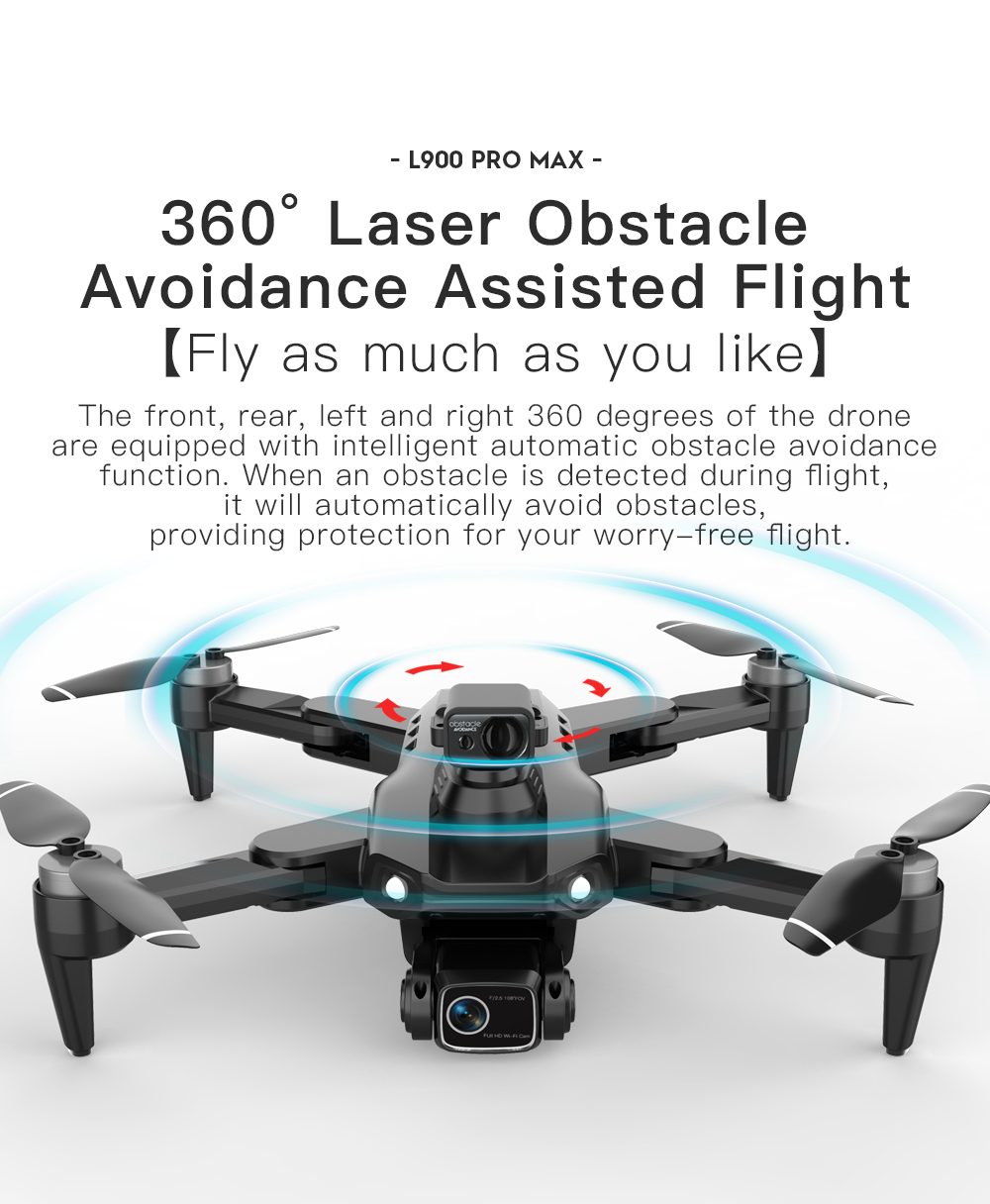 LYZRC L900 PRO MAX Laser obsta - đánh giá và giá Diy Drone Electronics