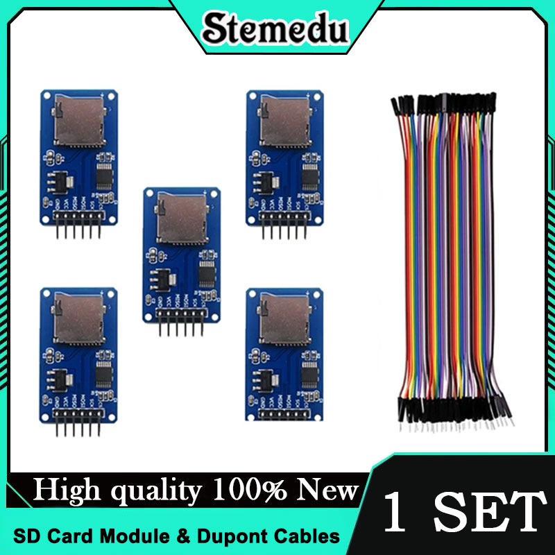 5PCS Micro SD Card Module With - đánh giá và giá Sd Card Module Spi