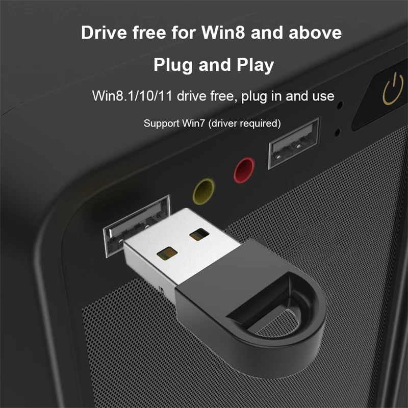USB Bluetooth 5.1 Adapter USB  - đánh giá và giá Diy Mouse Electronics