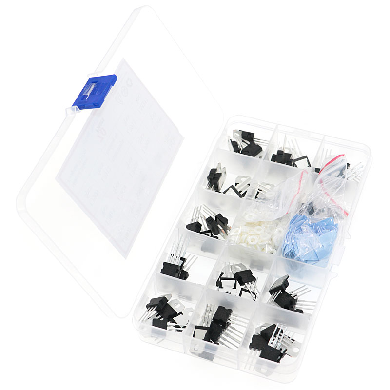 70 Cái/bộ 14 Giá Trị L7805-LM3 - đánh giá và giá Lm317 Voltage Regulator