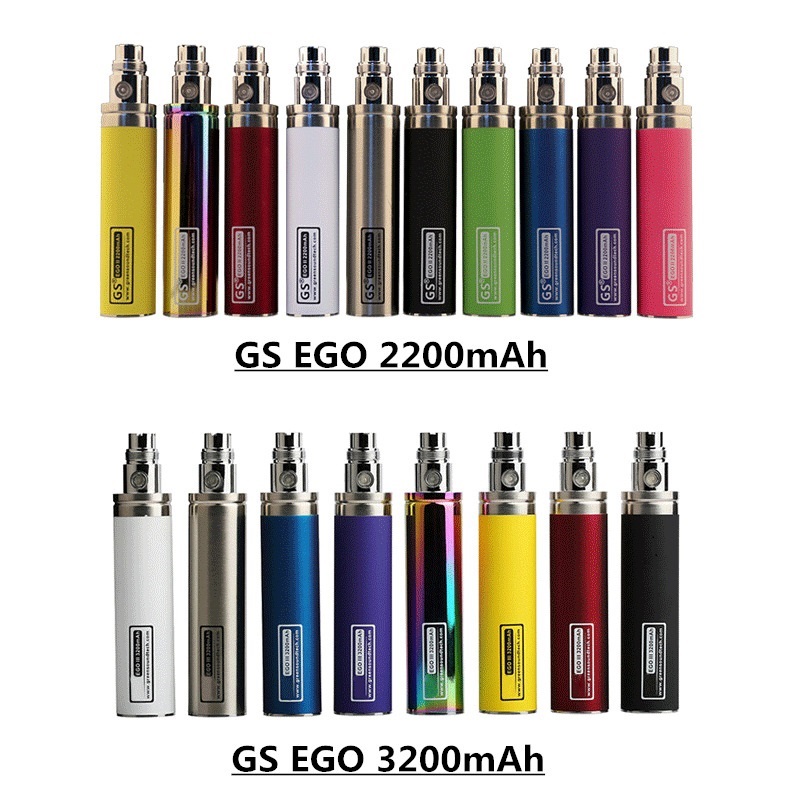 5pcs Original GS Ego II 2200mA - đánh giá và giá Diy Vape Electronics