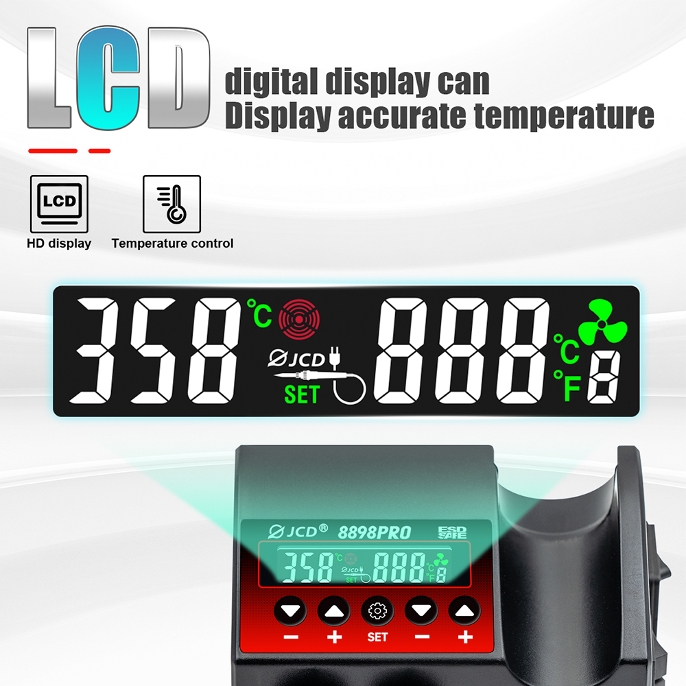 JCD 8898Pro Soldering Station  - đánh giá và giá Smd Solder Paste