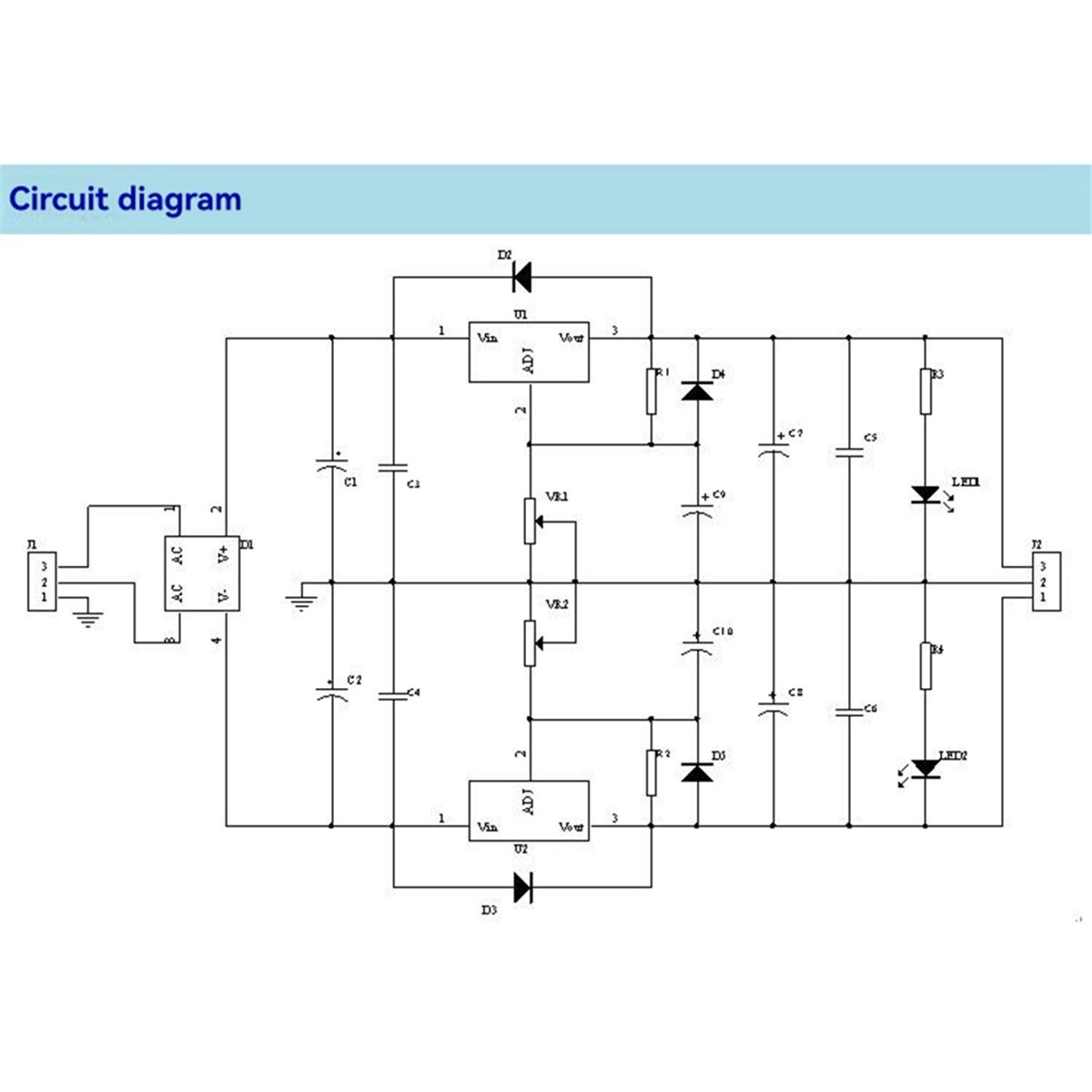 A49T LM317 LM337 Positive and  - đánh giá và giá Lm317 Voltage Regulator