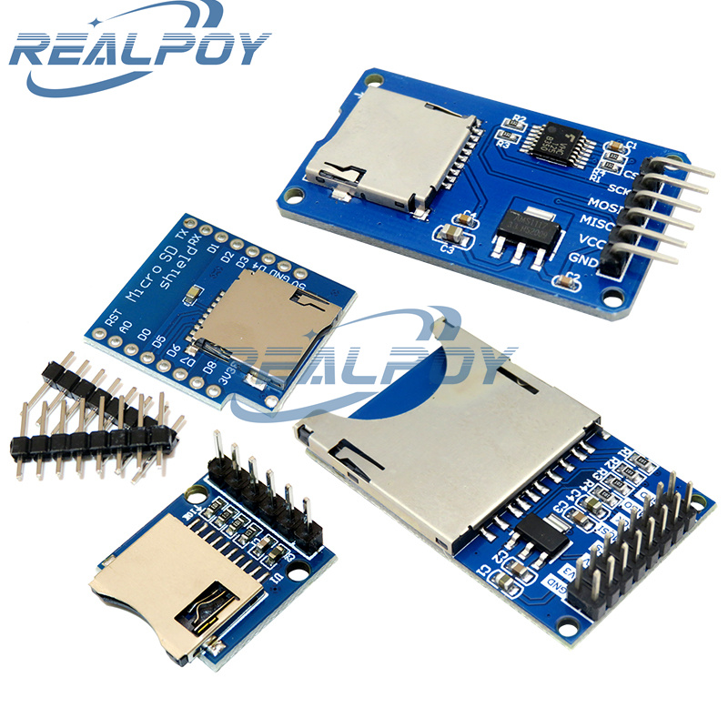 D1 Mini TF Card Module Micro S - đánh giá và giá Sd Card Module Spi
