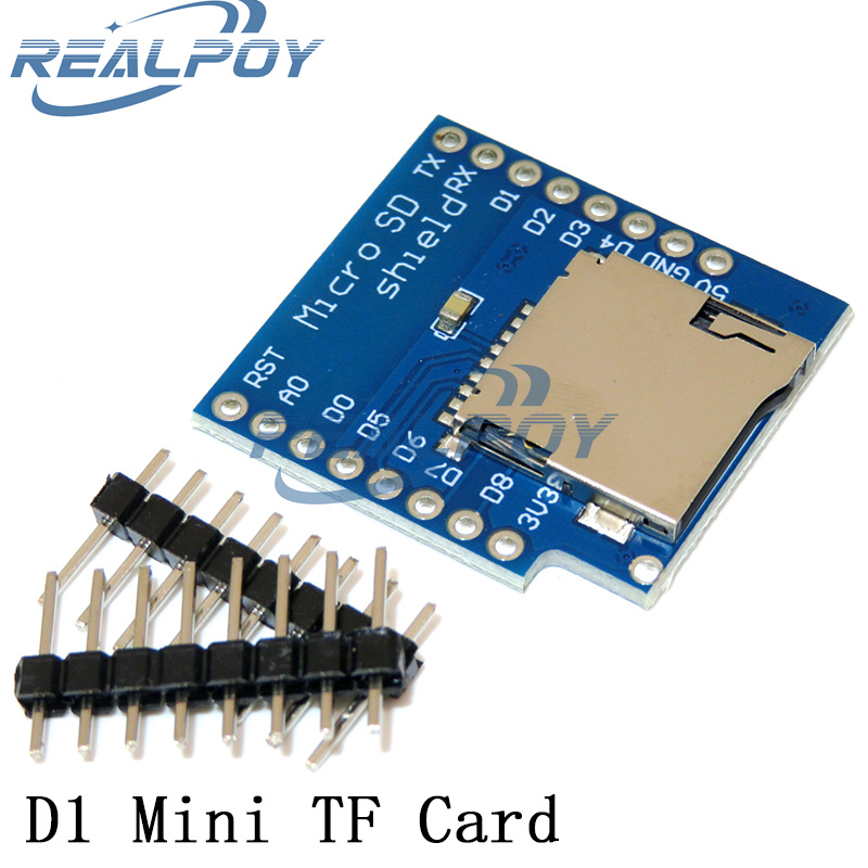 D1 Mini TF Card Module Micro S - đánh giá và giá Sd Card Module Spi