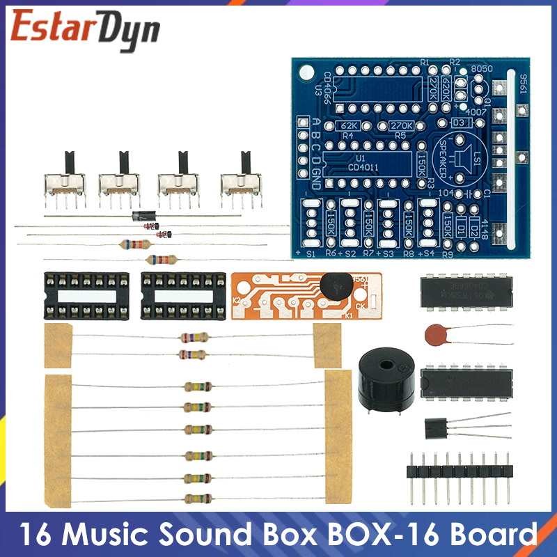 16 Music Sound Box BOX-16 Boar - đánh giá và giá Diy Electronics For Kids