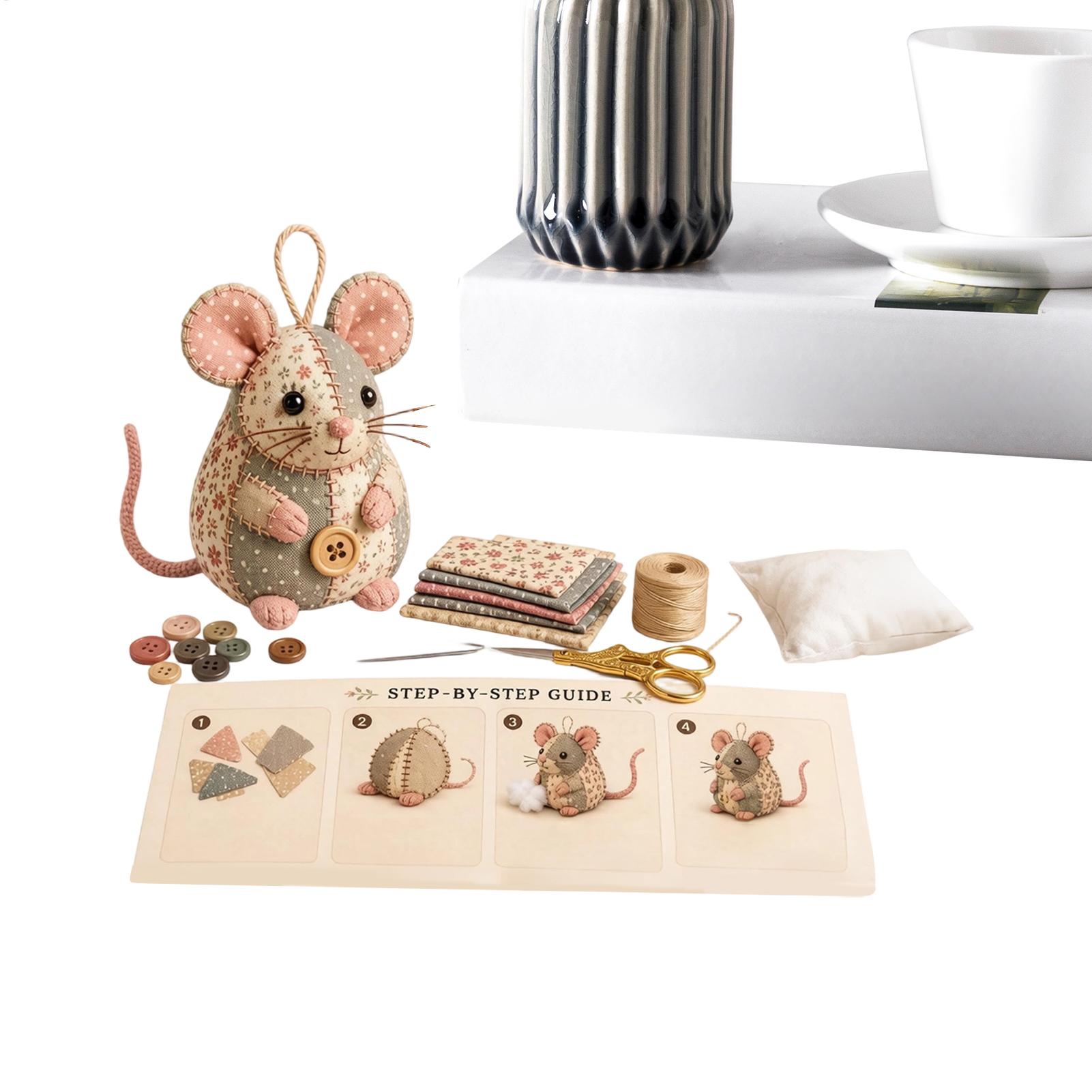 Handmade Mouse DIY Sewing Kit  - đánh giá và giá Diy Mouse Electronics